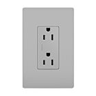 Legrand 885TRGRY 15A 120V/125V Gray Tamper-Resistant Outlet Receptacle