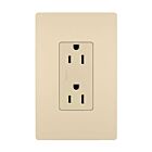 Legrand 885TRI 15A 120V/125V Ivory Tamper-Resistant Outlet Receptacle