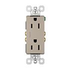Legrand 885TRNICC12 15A 120V/125V Nickel Tamper-Resistant Outlet Receptacle