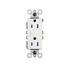Legrand 885TRWRW 15A 120V/125V White Outdoor Outlet Receptacle