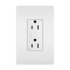 Legrand 885TRWRW 15A 120V/125V White Outdoor Outlet Receptacle