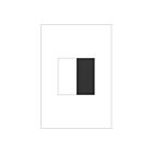 Legrand AABK1G4 Blank Half-Size