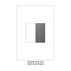 Legrand AABK1M4 Blank Half-Size