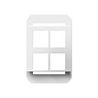 Legrand AC4PFW1 4-Port Frame