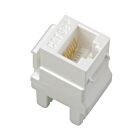 Legrand Adorne AC5ERJ45W1 Black Cat 5e RJ45 Data/Phone Insert