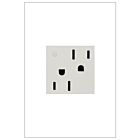 Legrand ARCD152W10 15A 125V White Tamper-Resistant Dual-Controlled Outlet Receptacle