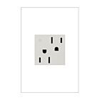Legrand ARCD152W10 15A 125V White Tamper-Resistant Dual-Controlled Outlet Receptacle
