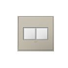 Legrand ARPTR1522GW2 White 2-Gang Pop-Out Triplex Outlet Kit