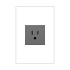 Legrand ARTR151M10 15A 125V Magnesium Single Tamper-Resistant Outlet Receptacle