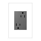 Legrand ARTR153M4 15A 125V Magnesium Dual Tamper-Resistant Plus-Size Outlet Receptacle