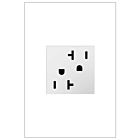 Legrand Adorne ARTR202W4 White 20A Outlet