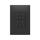 Legrand ARTRUSB153G4 15A 125V Graphite Dual Usb Outlet Module