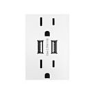 Legrand ARTRUSB153W4 15A 125V White Receptacle