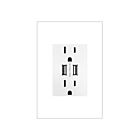 Legrand ARTRUSB153W4 15A 125V White Receptacle