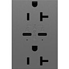 Legrand ARTRUSB20PD30M4 20A 125V Magnesium Usb Outlet Receptacle
