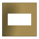 Legrand AWC2GBSB4 2-Gang Screwless Wall Plate