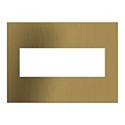 Legrand AWC3GBSB4 3-Gang Screwless Wall Plate