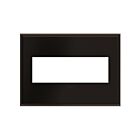 Legrand AWC3GOB4 3-Gang Screwless Wall Plate