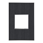 Legrand Adorne AWM1G2RG4 Rustic Grey One-Gang Screwless Wall Plate