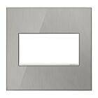 Legrand AWM2GMS4 2-Gang Screwless Wall Plate