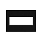 Legrand AWM3GBLS4 3-Gang Screwless Wall Plate