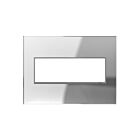 Legrand AWM3GMR1 3-Gang Screwless Wall Plate