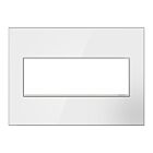 Legrand AWM3GMWW4 3-Gang Screwless Wall Plate