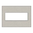 Legrand AWM3GTL4 3-Gang Screwless Wall Plate