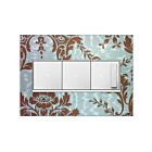 Legrand AWM3GW4 3-Gang Screwless Wall Plate