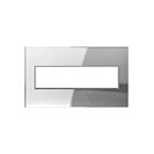 Legrand AWM4GMR1 4-Gang Screwless Wall Plate