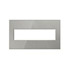 Legrand AWM4GMS4 4-Gang Screwless Wall Plate
