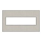 Legrand AWM4GTL4 4-Gang Screwless Wall Plate