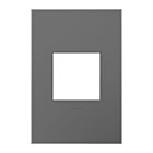 Legrand Adorne AWP1G2MG6 Magnesium One-Gang Screwless Wall Plate