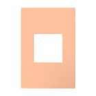 Legrand AWP1G2PY One-Gang Screwless Wall Plate With Microban