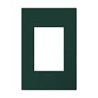 Legrand AWP1G3EG One-Plus-Gang Screwless Wall Plate With Microban