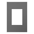 Legrand AWP1G3MG4 1-Gang Screwless Wall Plate With Microban