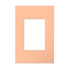 Legrand AWP1G3PY One-Plus-Gang Screwless Wall Plate