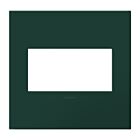 Legrand AWP2GEG Two-Gang Screwless Wall Plate