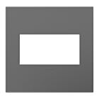Legrand AWP2GMG4 2-Gang Screwless Wall Plate