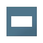 Legrand AWP2GMY Two-Gang Screwless Wall Plate