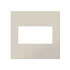 Legrand AWP2GOM Two-Gang Screwless Wall Plate