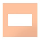 Legrand AWP2GPY Two-Gang Screwless Wall Plate