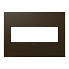Legrand AWP3GBR4 3-Gang Screwless Wall Plate