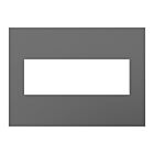 Legrand AWP3GMG4 3-Gang Screwless Wall Plate