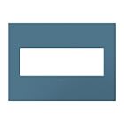 Legrand AWP3GMY Three-Gang Screwless Wall Plate