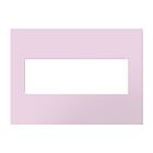 Legrand AWP3GRA Three-Gang Screwless Wall Plate