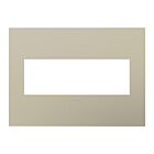 Legrand AWP3GTM4 3-Gang Screwless Wall Plate