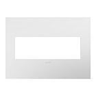 Legrand AWP3GWH4 3-Gang Screwless Wall Plate