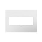 Legrand AWP3GWHW4 3-Gang Screwless Wall Plate