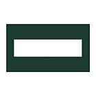 Legrand AWP4GEG Four-Gang Screwless Wall Plate